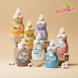 3+3세트 유아 아기 안심 세탁 세제 1L 3개 + 섬유유연제 1L 3개
