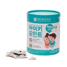 서울대밥스누 아이키 칼슘 비타민D 포인트 츄어블캔디 우유맛 성장기 어린이 150g