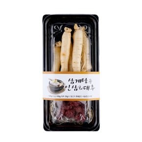 삼계탕용 인삼&대추 120g