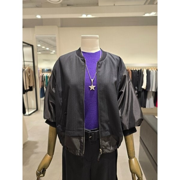 [파주점] 스트라이프 믹스 집업 자켓 JR4A0JK381