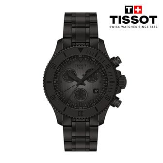 티쏘 [본사직영][New] 씨스타 1000 쿼츠 크로노그래프 38mm T120.217.33.061.00