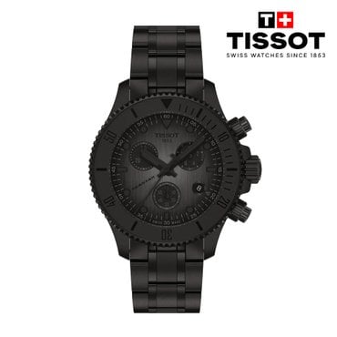 티쏘 [본사직영][New] 씨스타 1000 쿼츠 크로노그래프 38mm T120.217.33.061.00