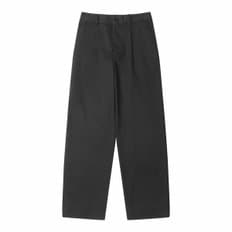 [Outlet] Black Straight Fit Pants_C9PAW24811BKX