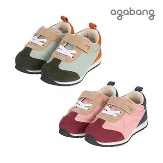 아가방 [아가방 가을]위드컬러풀스니커즈(삑삑이)(PINK,GREEN)_01P576402