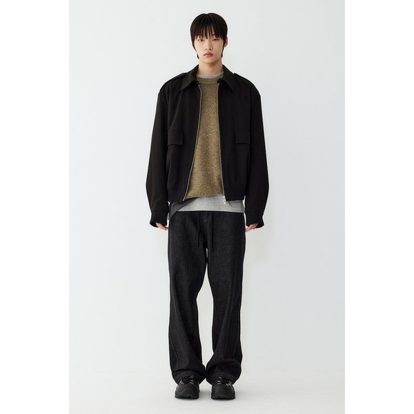 [MEN] 견장 집업 점퍼 9155313201099