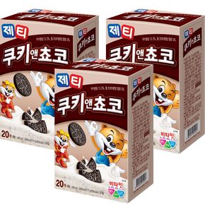 동서 제티 쿠키앤초코 스틱 20T x 3개