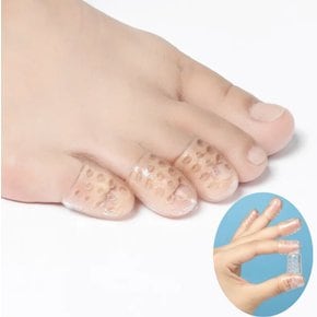 통기성 실리콘 발가락 손가락 골무 5P