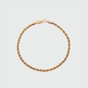 아우리 주얼리 팔찌 B2264 Alhambra Gold Vermeil Rope Bracelet