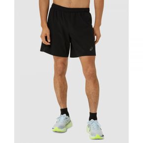 5224525 ASICS 7 2 in 1 Woven Shorts - Performance Black