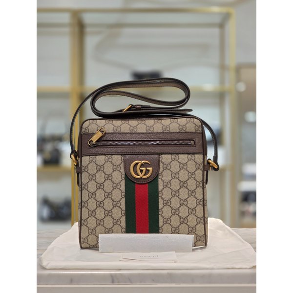 [시흥점] 남성 오피디아 GG 스몰 메신저백 547926-96IWT-8745