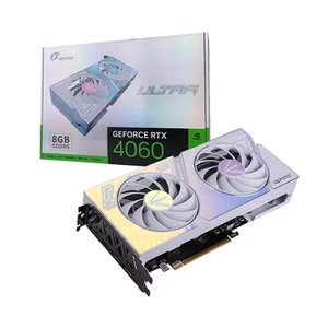  COLORFUL iGame 지포스 RTX 4060 ULTRA DUO OC D6 8GB White