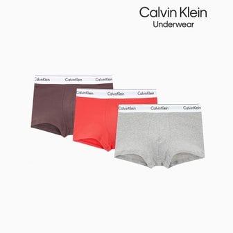 Calvin Klein Underwear 남성 모던코튼 스트레치 3PK 트렁크 (NB2380-GVZ)