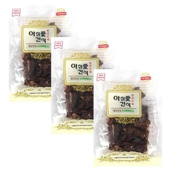  아침애 수제간식 오리 목뼈껌 소 80g x 3개세트