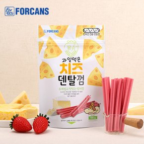 과일먹은 치즈덴탈껌 딸기 100g