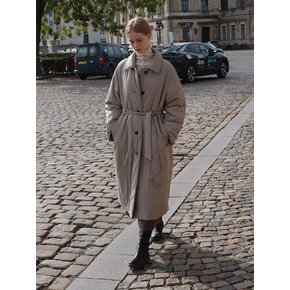 Single Breasted Padded Coat (2color)