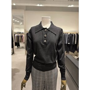 [파주점] 울 블렌드 버튼 포인트 풀오버 니트 JRAA1PO903