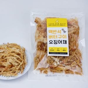 팡팡온스토어 [팡팡]맥반석 버터구이 오징어채 200g