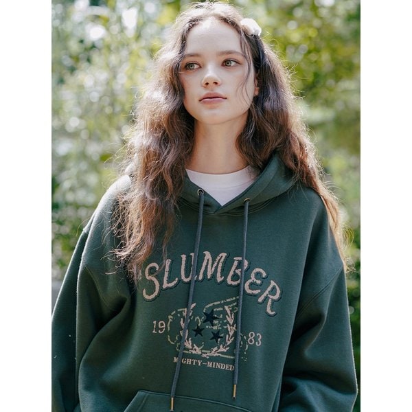 슬럼버 후드 다크카키 HSHD7814