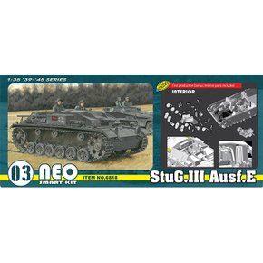 BD6818 1/35 StuG.III Ausf.E - Neo Smart Kit