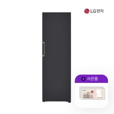 LG 디오스 김치냉장고 오브제 컨버터블 324L 블랙 엘지 Z321MB3CS 5년 40900