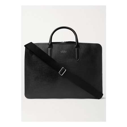 SMYTHSON Panama Cross-Grain Leather Briefcase 44733502651250598