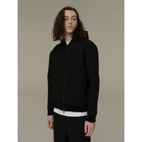 Neoprene Hooded Zip-Up (Black)