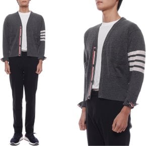 [부산점] 25FW 남성 사선 스트라이프 캐시미어 가디건 (MKCS01A 00011 038 25F)