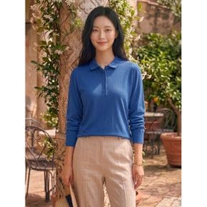 퍼플 크로커 데일리 카라 티셔츠 CLCSTS904_P385198479