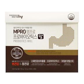 한국야쿠르트 엠프로 프로바이오틱스 윌 플러스 60포/유산균