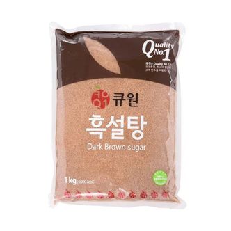 제이큐 큐원흑설탕 1kg X ( 2매입 )