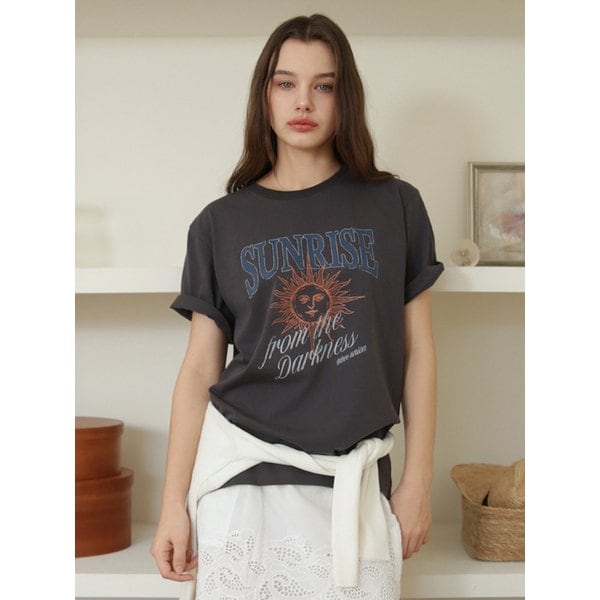 [단독] Sunrise T-shirt charcoal