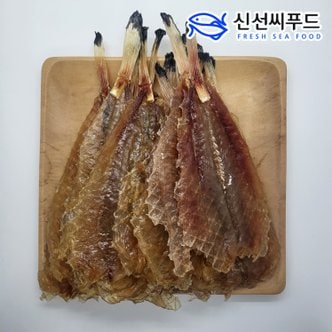 신선씨푸드 통마리 꼬리 아귀포 300g 500g 1kg 간편한 안주 조미아귀포