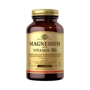 [해외직구] 솔가 마그네슘 비타민B6 복합정 250정