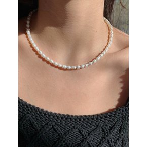 [담수진주] R2430_6mm CLASSIC PEARL NECKLACE