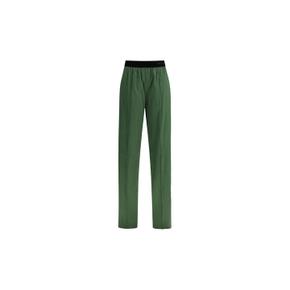 해외 SS26 톰 포드 여성 스트레치 실크 새틴 파자마 팬츠 PAW683FAX881_GCA