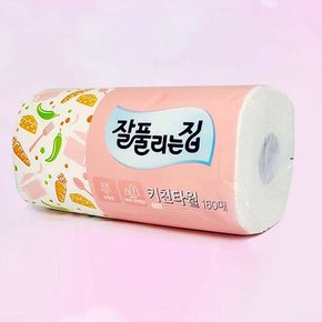 쿨샵 잘풀리는집 160매 1롤 키친타월 엠보싱 키친타월