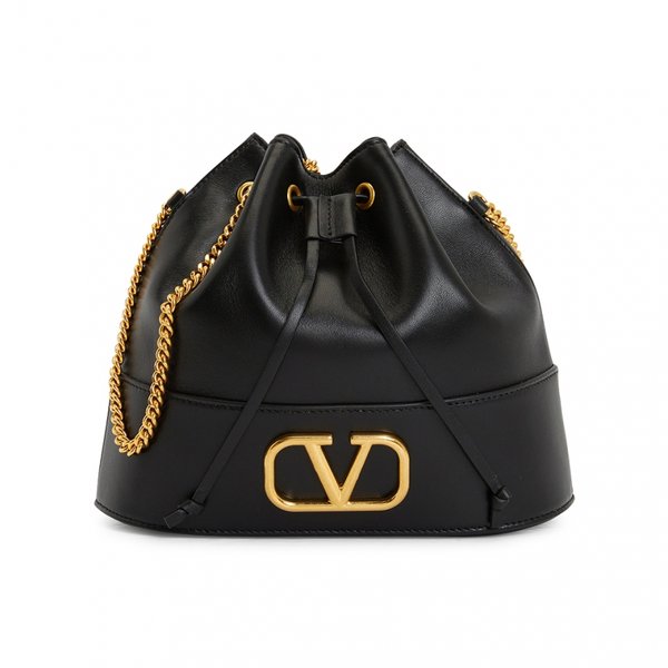 [부산점] 스크래치 V 로고 시그니처 여성 체인 버킷백 6W2P0T83HPF 0NO