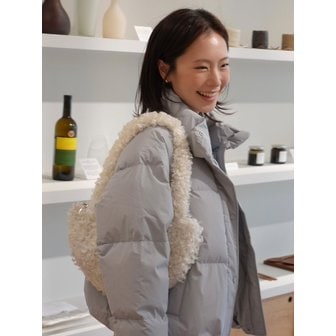 마인드브릿지 [RDS덕다운]두굿_하이넥 숏다운 점퍼_블랙/아이보리/카키/블루_4colors