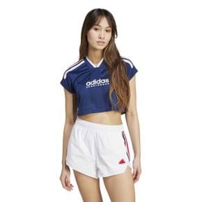 [adidas] SS24 여성 IZ2090 데일리 티로 크롭 티셔츠