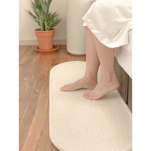 국산 사계절 세탁가능 타원형 다용도 주방발매트 침실매트 3종 (1200X400mm)