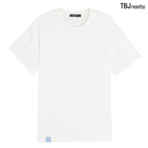 유니 무지 티셔츠(T202TS180P)