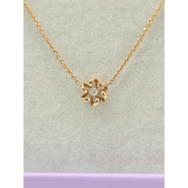 [파주점] 리앙플뢰르3 목걸이 PG 18k 211800114