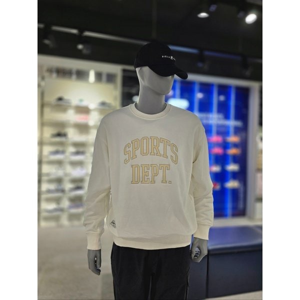 [파주점] 공용 바시티 그래픽 맨투맨(FS2POH1103X-CRM)