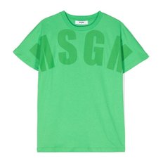 [해외배송] 엠에스지엠 주니어 반팔티셔츠 S4MSJUTH006 080 VERDE