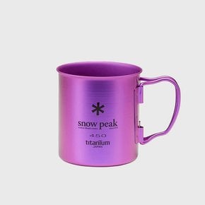 [Snowpeak Titanium Single Wall Mug] 스노우피크 티타늄 싱글 머그잔 캠핑 아웃도어 컵 450ml