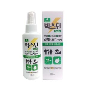 벅스탄 소참진드기기피제 120ml x 1개