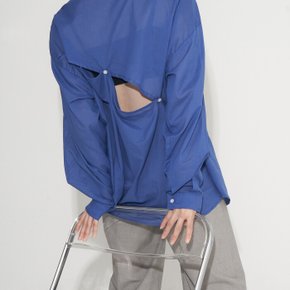 CMNMSTUDIO / Back button open shirts (3 Color)