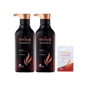 마이녹셀 현대약품 탈모 샴푸 400ml 2개+샘플