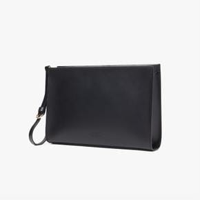 TBRM /LEATHER POUCH (CALF LAEATHER)/수입 파우치/ BLACK/ TBF1M80001A98