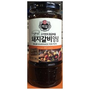 업소용 식당 식자재 재료 돼지갈비양념 백설 290g